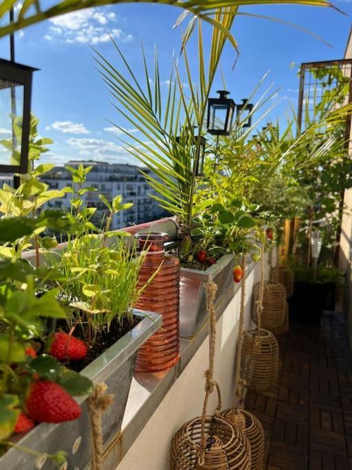 Superbe Duplex Paris-Rooftop Vue Panoramique Apartment Exterior photo