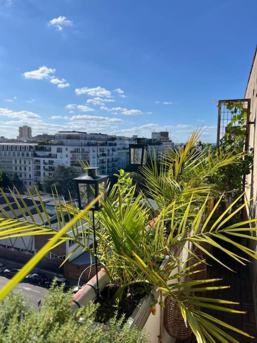 Superbe Duplex Paris-Rooftop Vue Panoramique Apartment Exterior photo