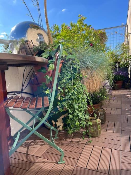 Superbe Duplex Paris-Rooftop Vue Panoramique Apartment Exterior photo