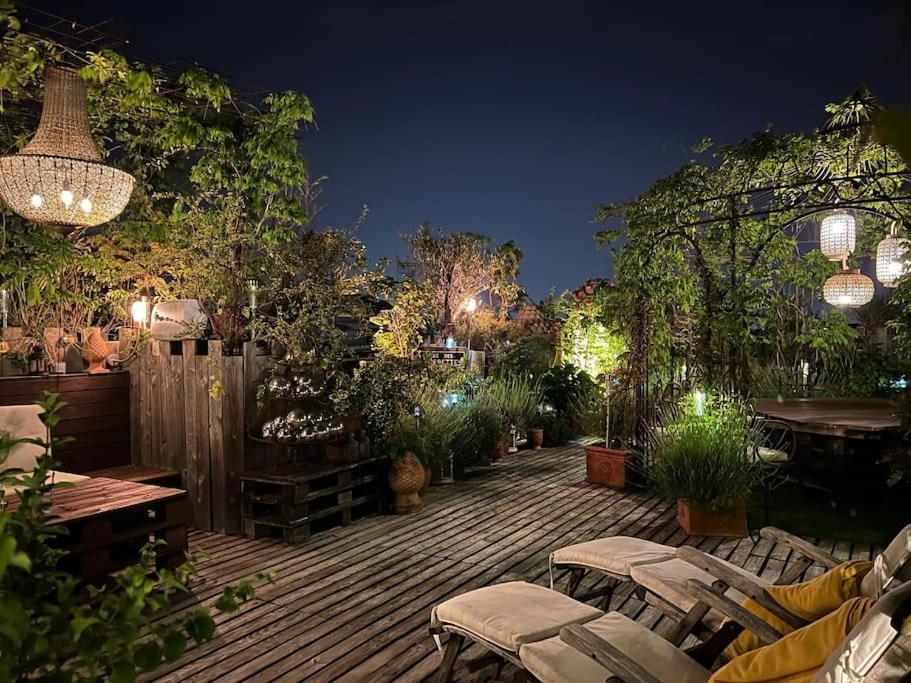 Superbe Duplex Paris-Rooftop Vue Panoramique Apartment Exterior photo