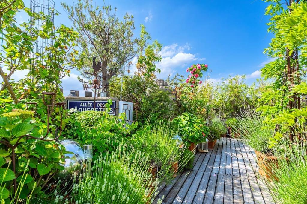 Superbe Duplex Paris-Rooftop Vue Panoramique Apartment Exterior photo