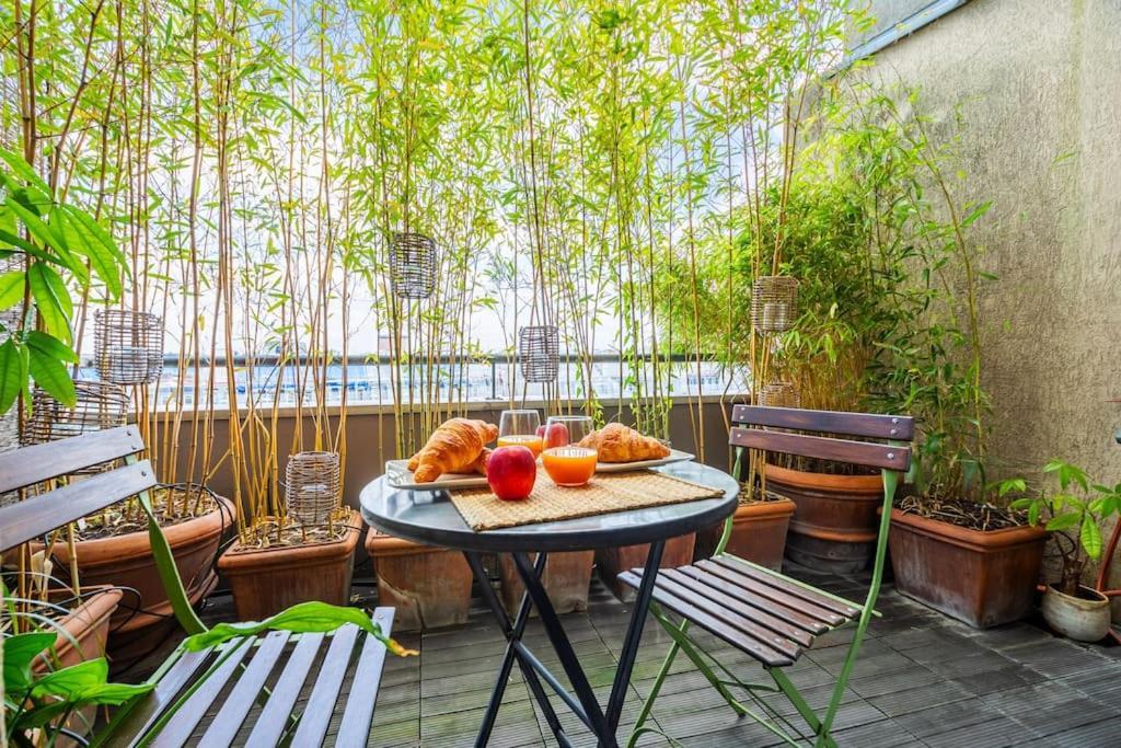 Superbe Duplex Paris-Rooftop Vue Panoramique Apartment Exterior photo